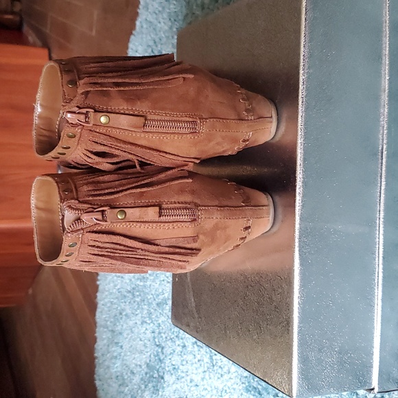 Taylor Fringe ankle boots size 10 - Picture 3 of 8